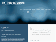 Tablet Screenshot of institutoreformar.com.br